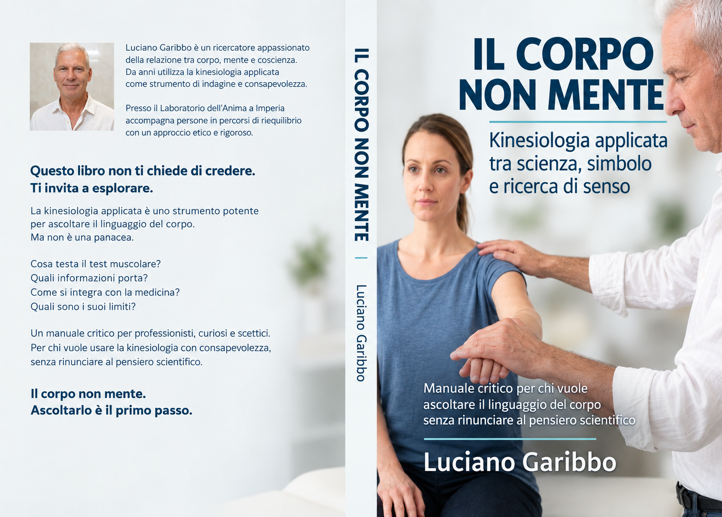 Copertina del libro Il corpo non mente — Kinesiologia Applicata